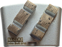 Golvslipsegment RELLOXX för HTC Grit:8-10 Silver