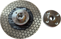 Diamantkapklinga RELLOXX Hexagon 125mm 1.8 Hål:22.23 4x40M6