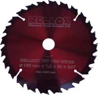 + HM-Klinga Relloxx TCT PRO WOOD Silent 165x1.8/1.2 20-Hål 24-Tänder