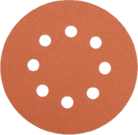Sliprondell kardborre 125mm Starcke Alu. Oxide and Top Coat Korn:100