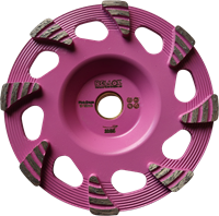 + Slipskål 150mm RELLOXX Pink Drops Di G:20-25 Hål:22.23/19 Höjd:23