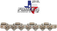 ICS Diamantkedja Force4 Texas Edition / 40cm